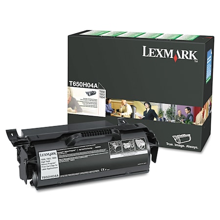 Lexmark Toner Cartridge, 25000 Page-Yield, Black T650H04A